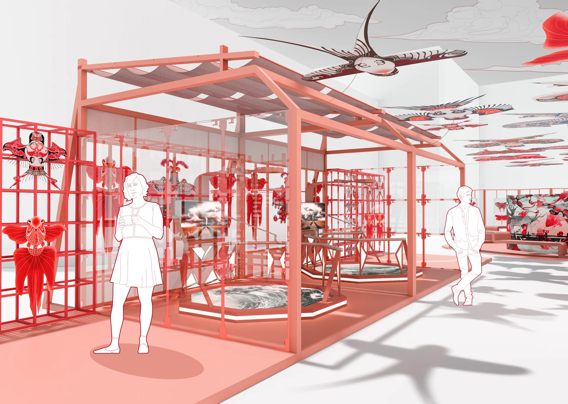 AR / VR pavilion scene visualisation