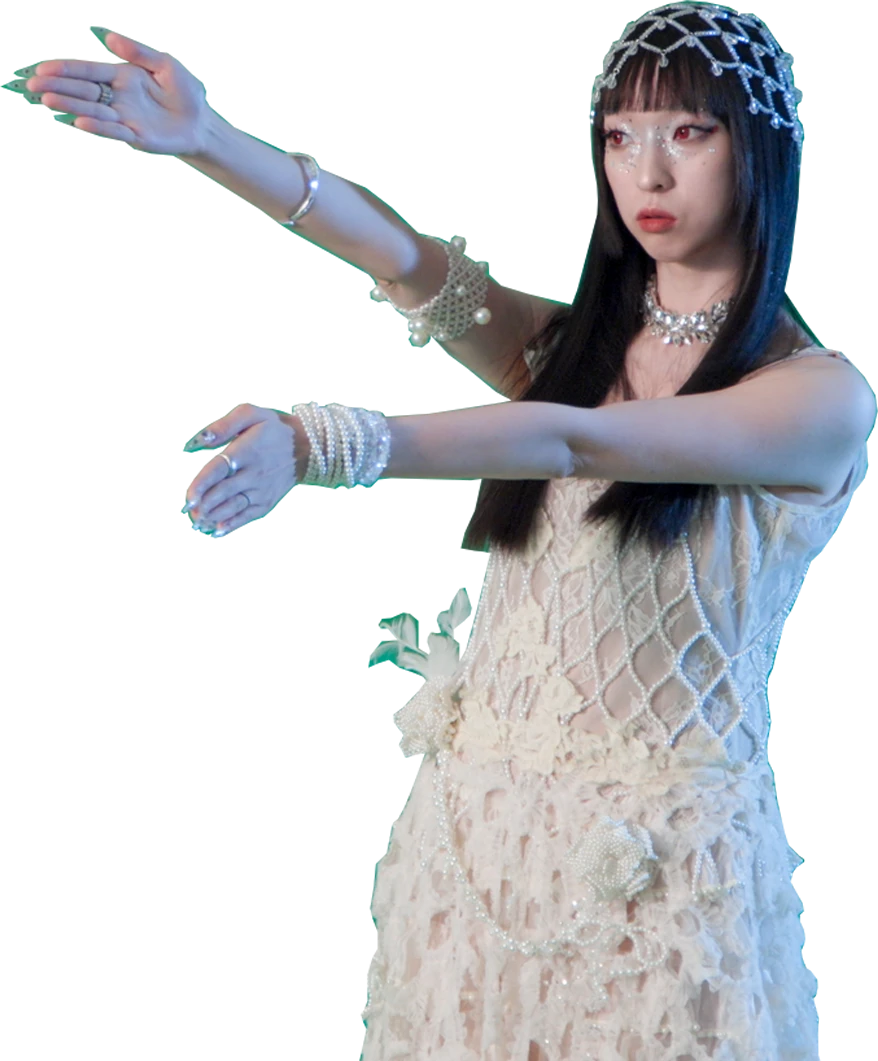角色转变后的蘑菇魔女形象