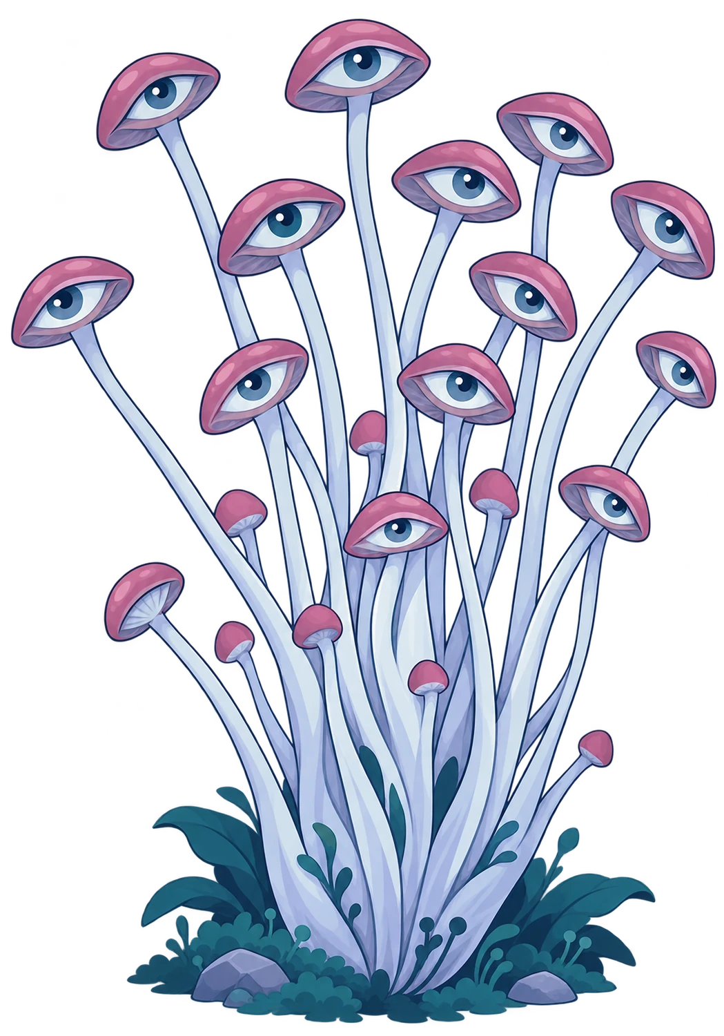 04　眼睛菌丛
