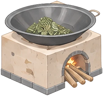 杀青对应的独立器具素材