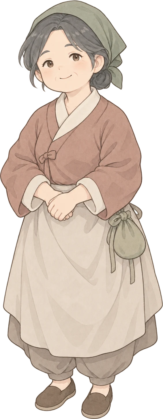 村民 · 对话立绘