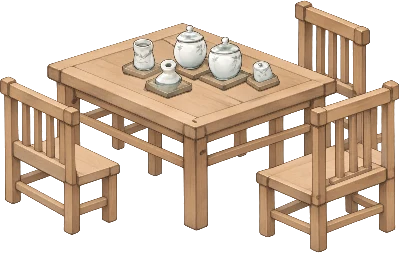 茶铺 · 左侧雅座