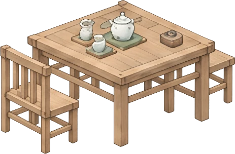 茶铺 · 前侧雅座