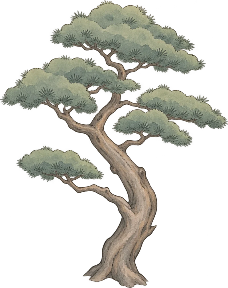 景观松树